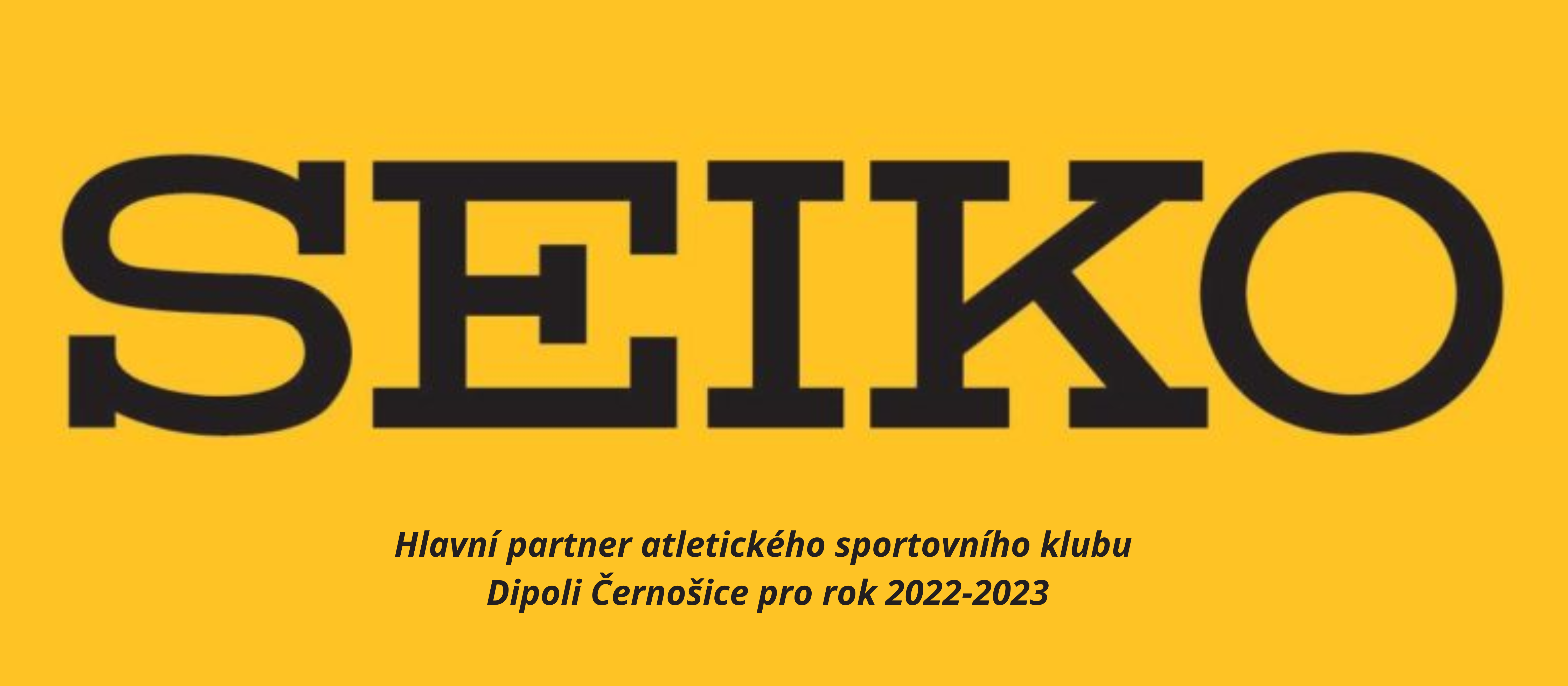 Hlavní partner atletického sportovního klubu Dipoli Černošice